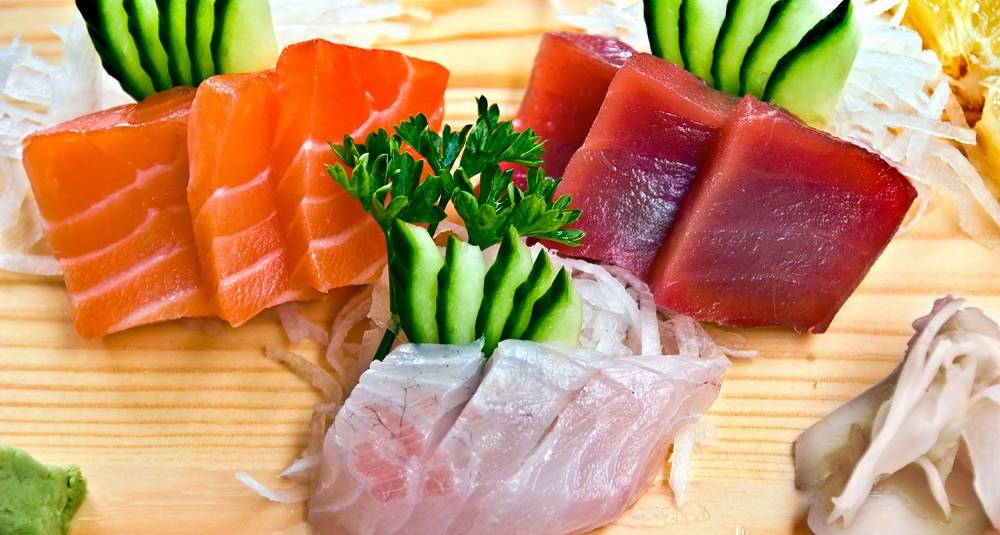 Hjemmelaget sashimi