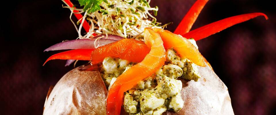 Bakt potet er festmat midt i uka