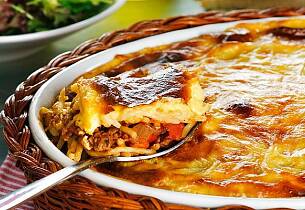Du lager denne lasagne-vrien på under en time