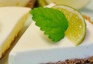 Lettvint ostekake med lime