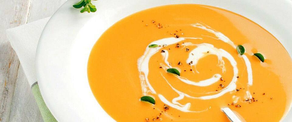 Suppe med søtpotet og ingefær er for medisin å regne