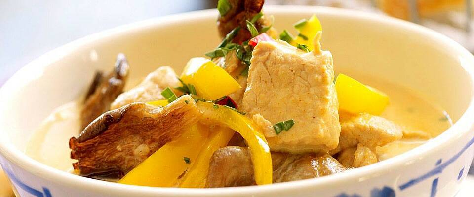 Kalkun kan også serveres på denne måten