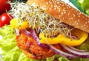 I dag blir det en ekstra god og saftig burger til middag