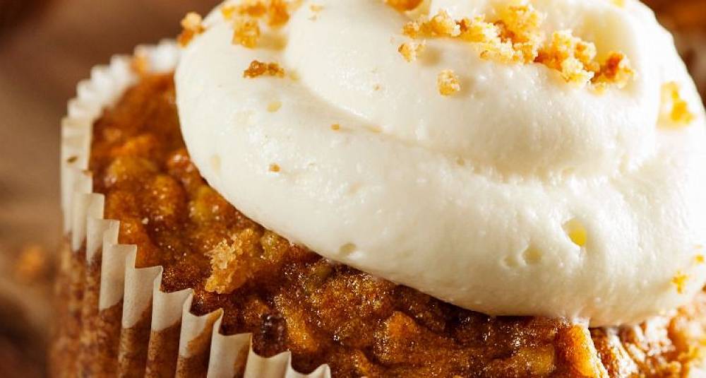 Gulrotkake som muffins slår aldri feil