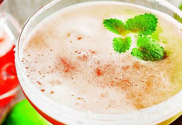 Rabarbra er perfekt i en margarita