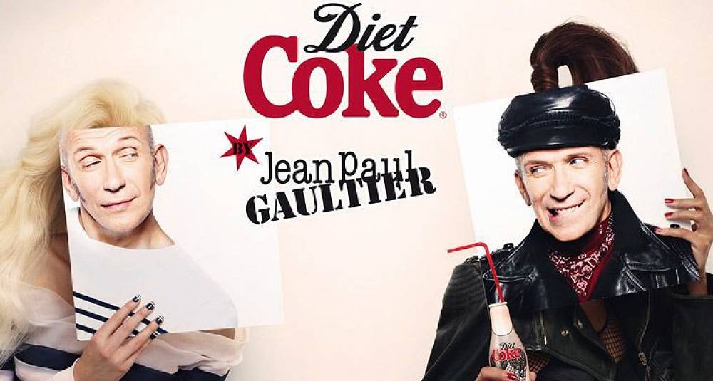 Coca light får Gaultier-look
