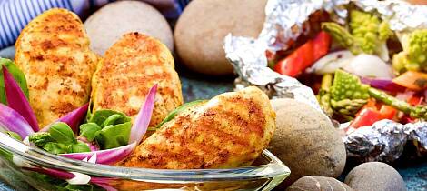 Prøv denne eksotiske vrien på kylling fra grillen