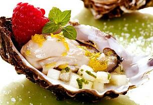 Østers og kveite er en perfekt måte å avslutte året på