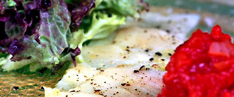 By på en virkelig lekkerbisken med klippfisk