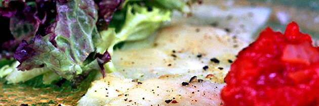 By på en virkelig lekkerbisken med klippfisk