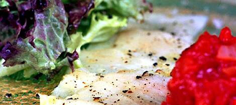 By på en virkelig lekkerbisken med klippfisk