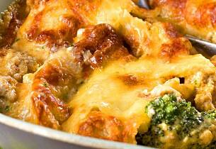 Brokkoligrateng med svinekjøtt er en ny mandagsfavoritt