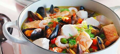 Lag en lekker fiskepanne med steinbit