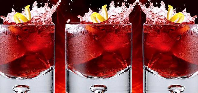 Bombay Sapphire Cranberry drinkoppskrift