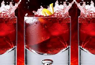 Bombay Sapphire Cranberry drinkoppskrift