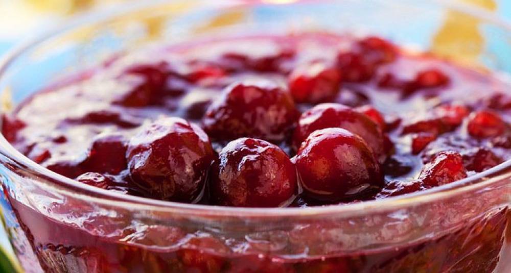 Tart cranberry sauce - tranbærsaus