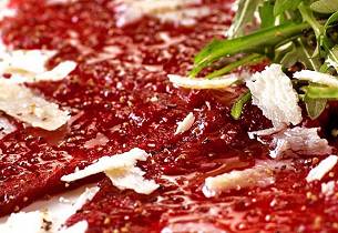 Carpaccio av hval