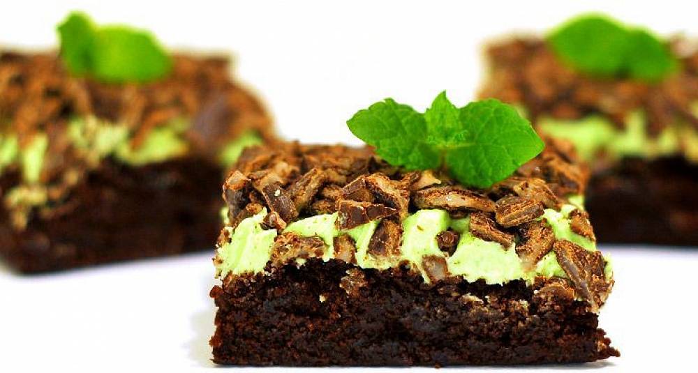 After Eight brownies