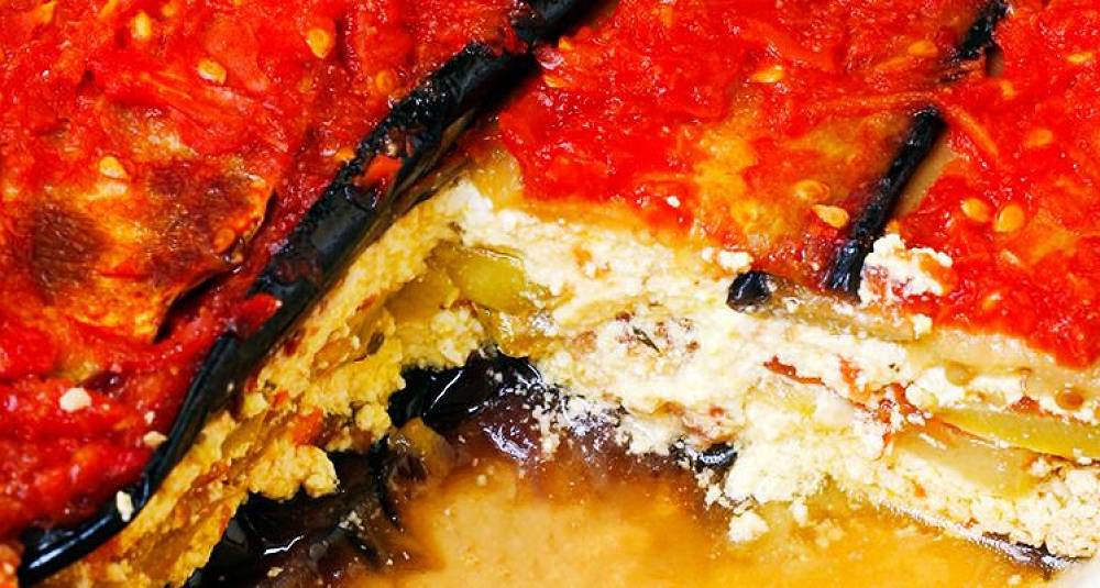 Vegetarisk moussaka 