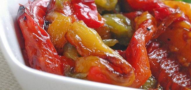 Paprikasalat til tapas Paprikasalat til tapas