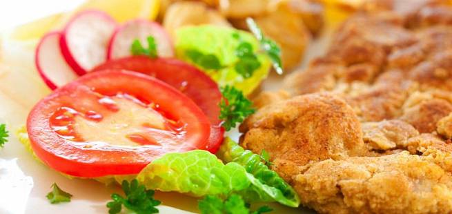 Ekte wienerschnitzel