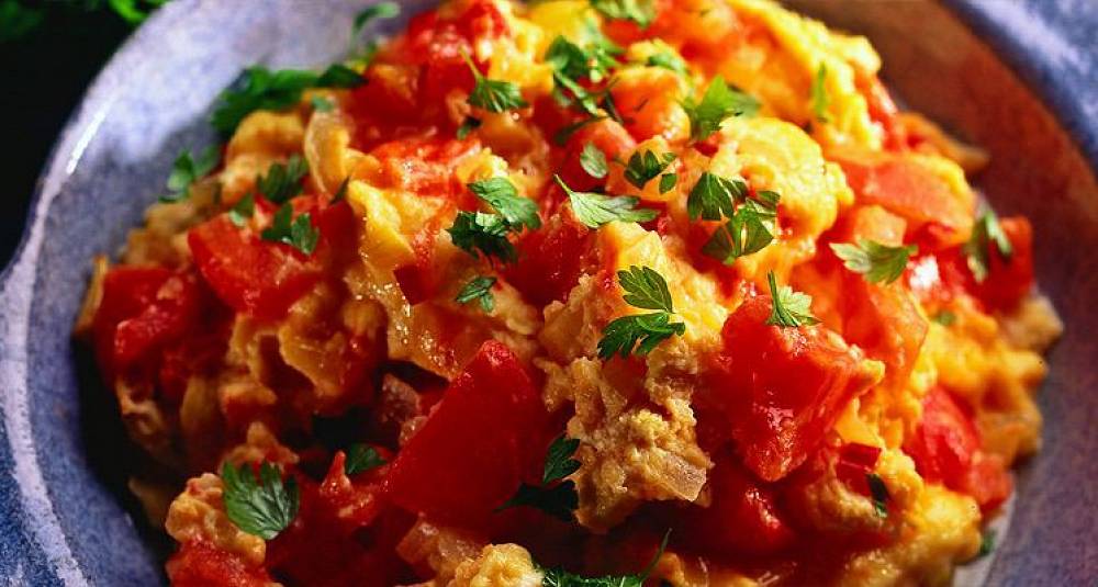 Prøv eggerøre med ekstra mye smak som i Mexico