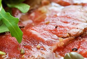 BBQ carpaccio