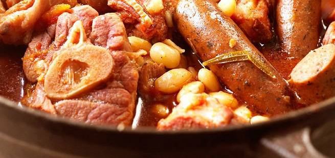 Cassoulet fra Castelnaudary en deilig fransk gryterett