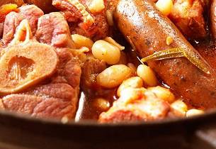 Cassoulet fra Castelnaudary (Frankrike)