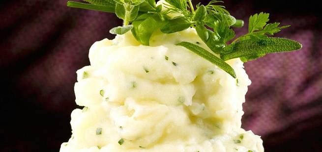 Garlic mashed potatoes (potetmos med hvitløk)