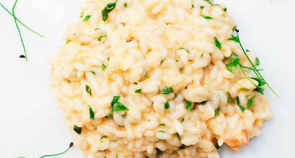 Risotto med krabbe