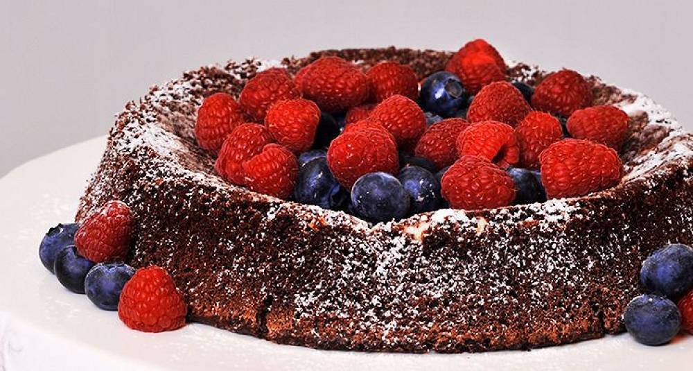 "Sukkerfri" sjokoladekake