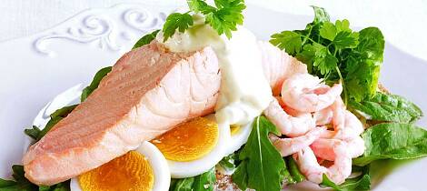 Luksus fiskesmørbrød med hjemmelaget remulade