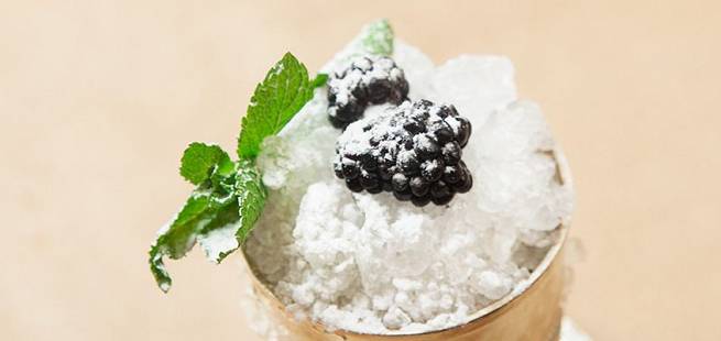 Mint julep drinkoppskrift