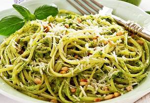 Pasta med pesto