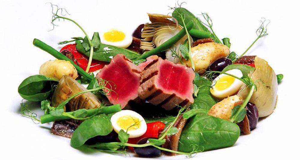 Salade niçoise - Nice-salat