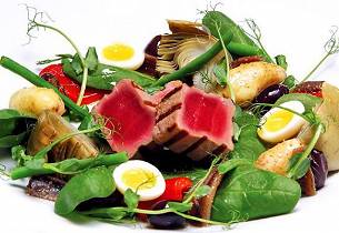 Salade niçoise/Nice-salat