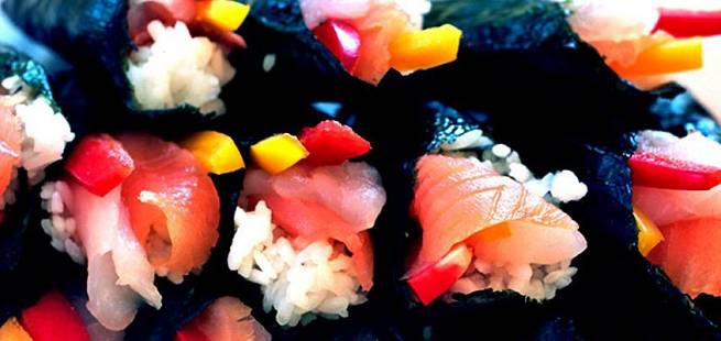 Sushi med rakefisk (Vaka - den syvende smak)