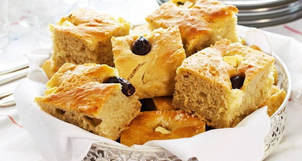 Focaccia med ekstra smak