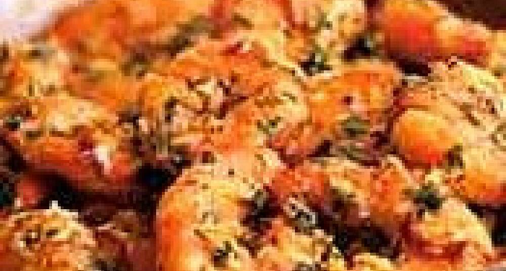 Gambas al pil pil - fresende varme scampi med hvitløk