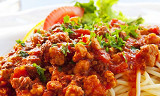 Spagetti bolognese bringer alltid middagsglede