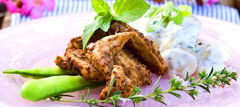 Kom i sensommerstemning med dette til middag