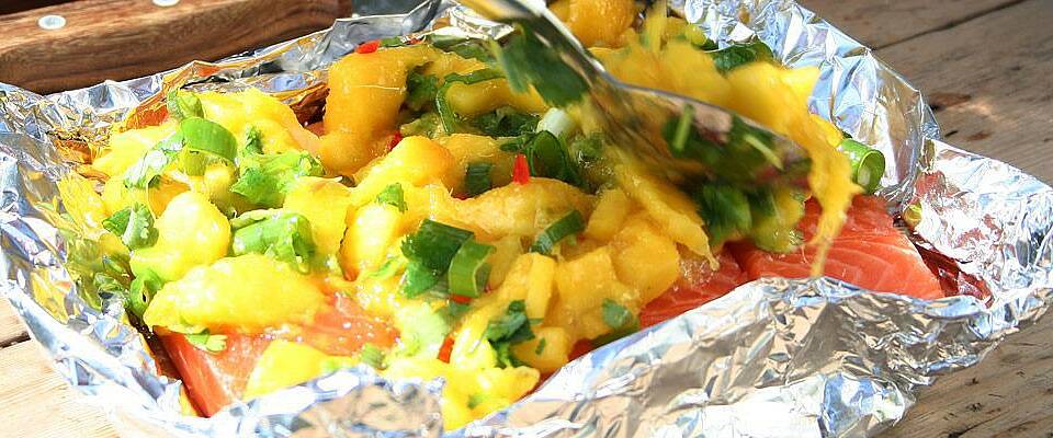 Laks og mango kan bli din nye favorittkombo