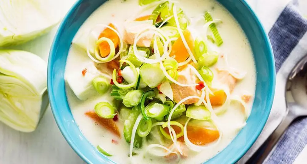 Fiskesuppe med fennikel