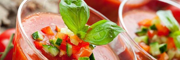 Fyll gazpacho på en termos og du har pikniken klar