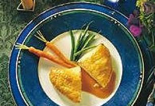 Innbakt kyllingfilet med madeirasaus