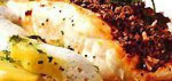 Stekt kveite med tapenade