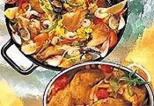 Kylling Cassiatore og paella