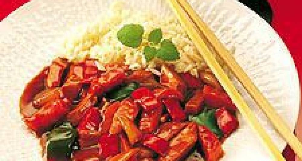 Sur-søt wok fra Kina