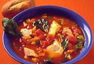 Provencalsk hønsesuppe
